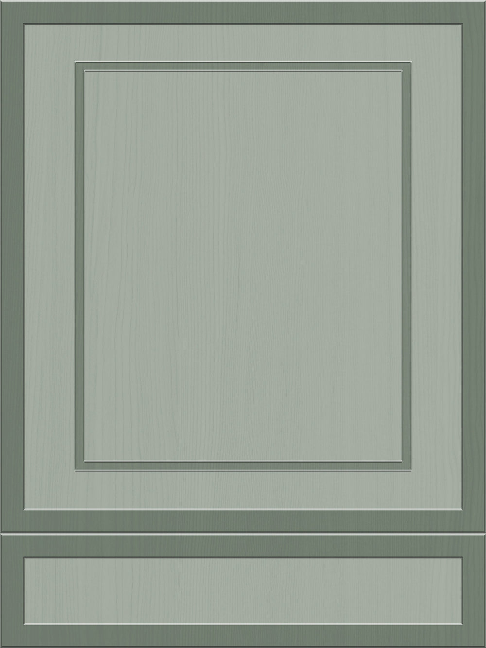 Bamford Green Panelling 3D Wallpaper