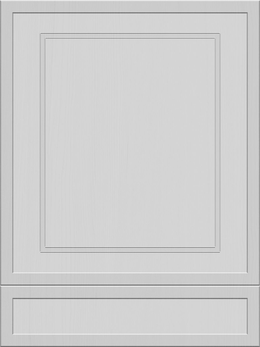 Bamford grey 3D Panelling wallpaper closeup view