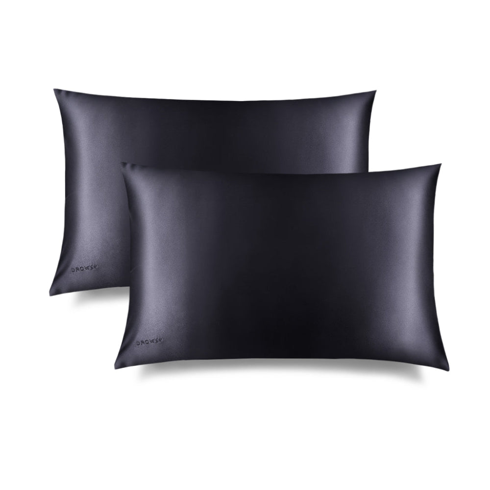 Two Moonlight shadow pillowcases on a white background