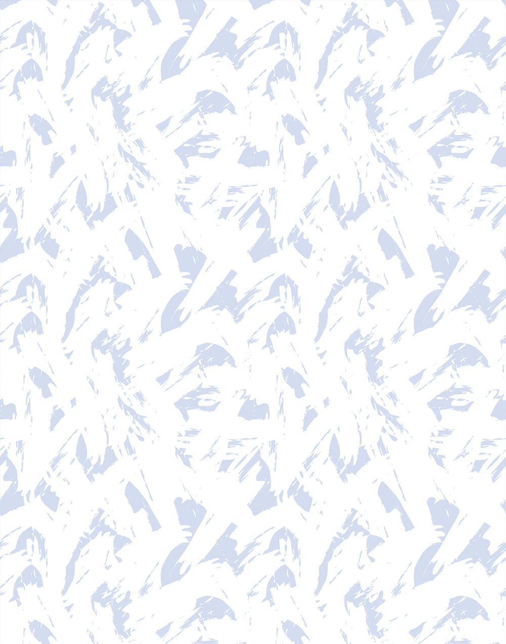 Hibana Blue Brush stroke patterned wallpaper on white background