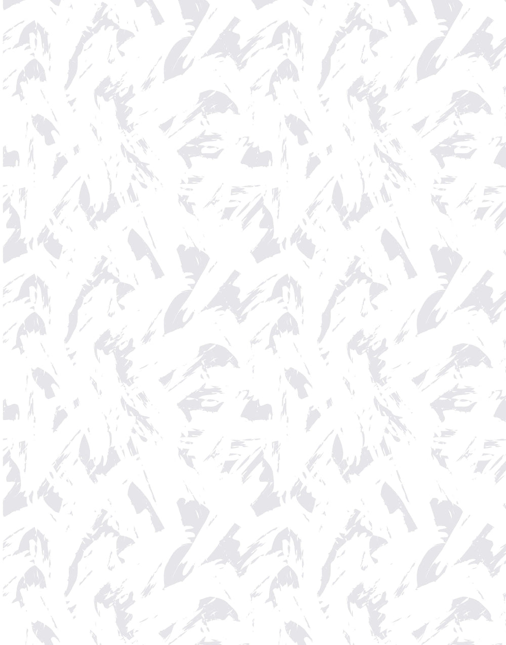 Grey brush stroke patterned wallpaper on a white background