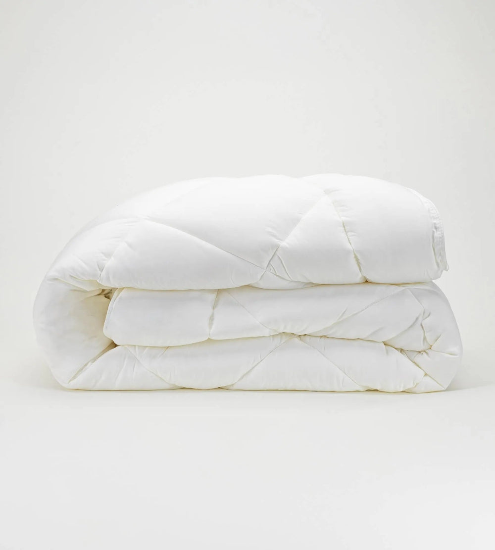 Lost Loom Bamboo Duvet Folded on a white background