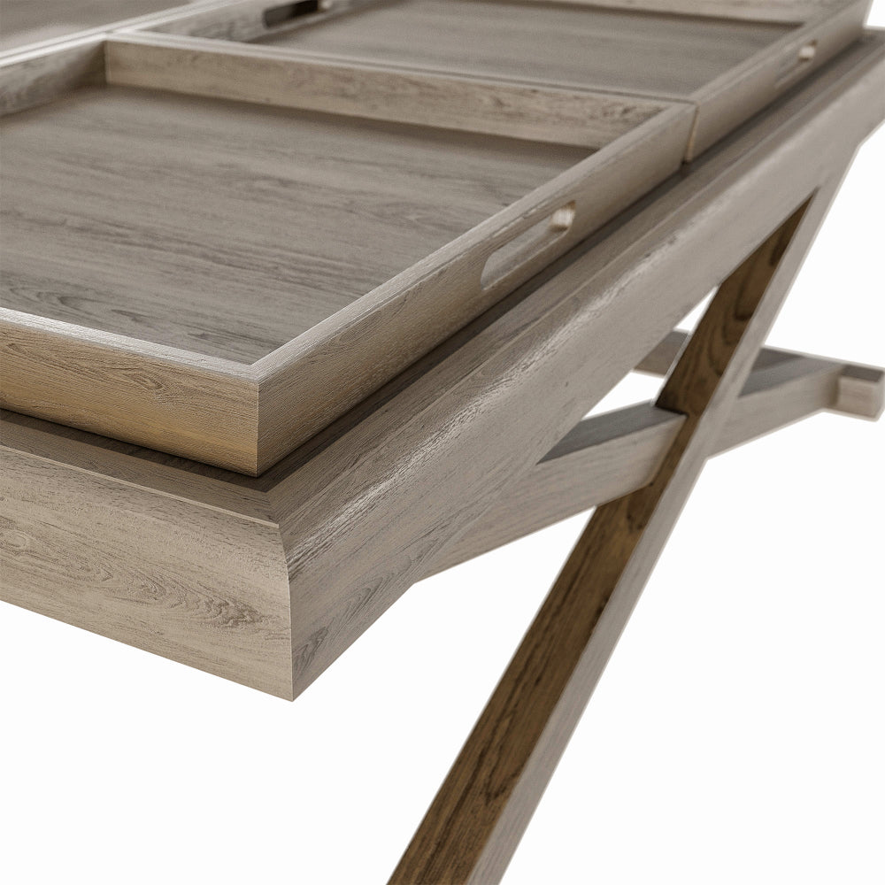Brentwood Coffee Table - Grey Aged Oak
