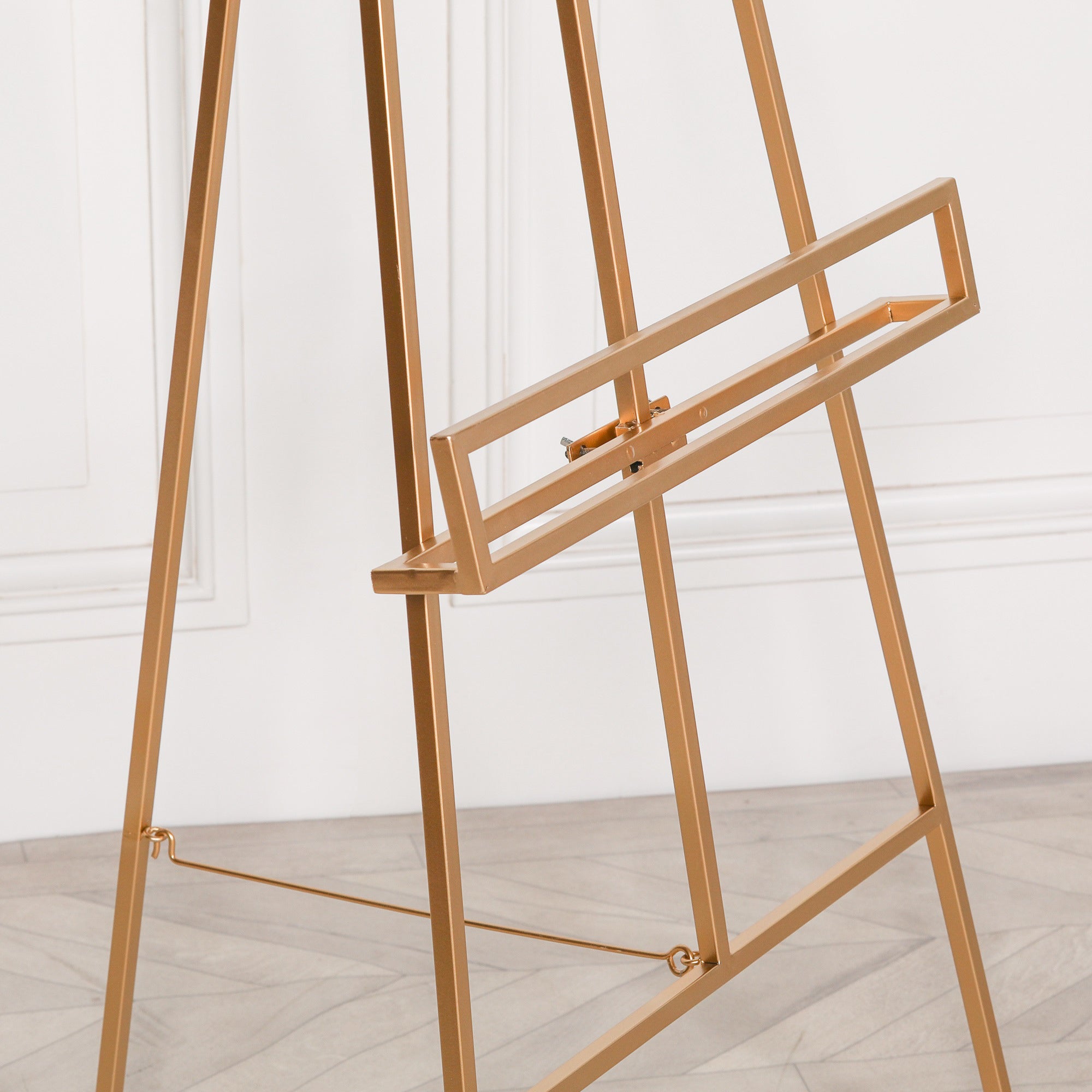 Versatile Gold Metal Easel