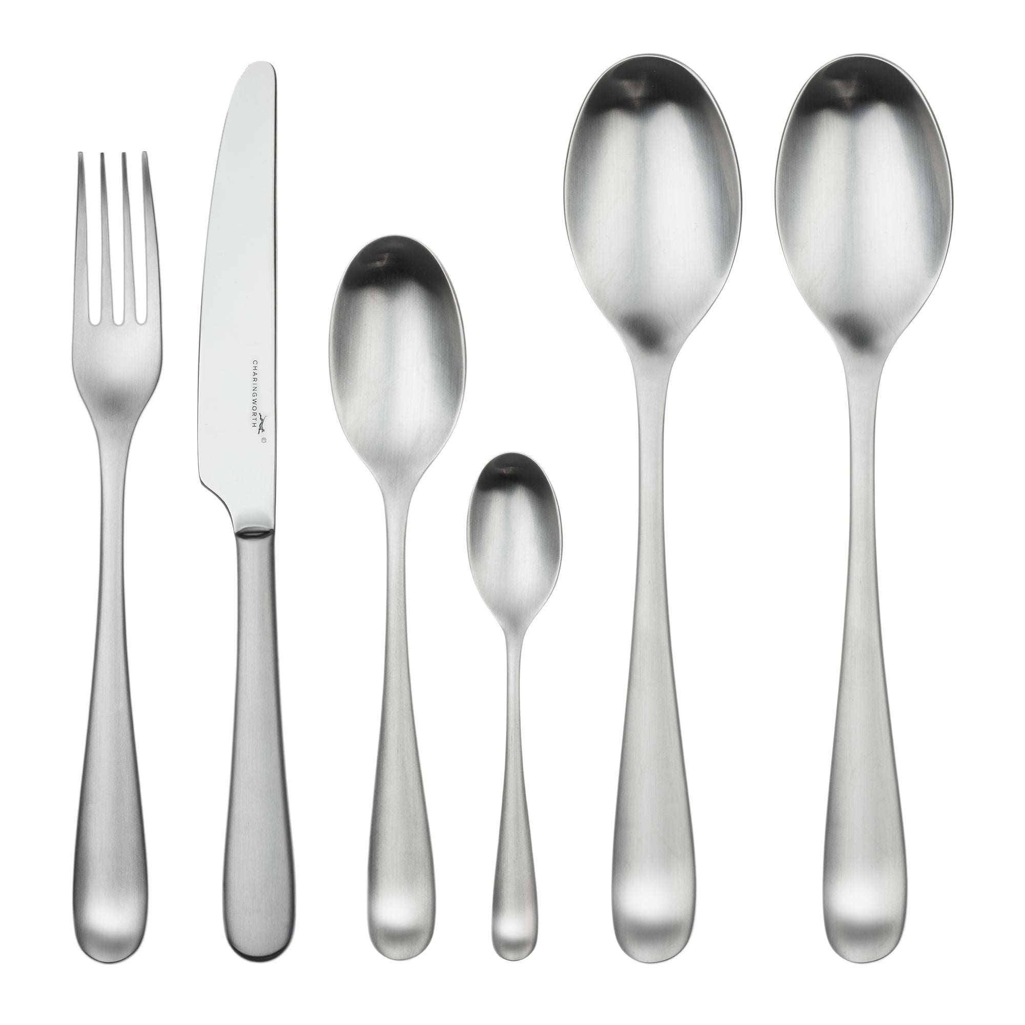 Mogano Satin Cutlery - 24 or 42 Piece Sets