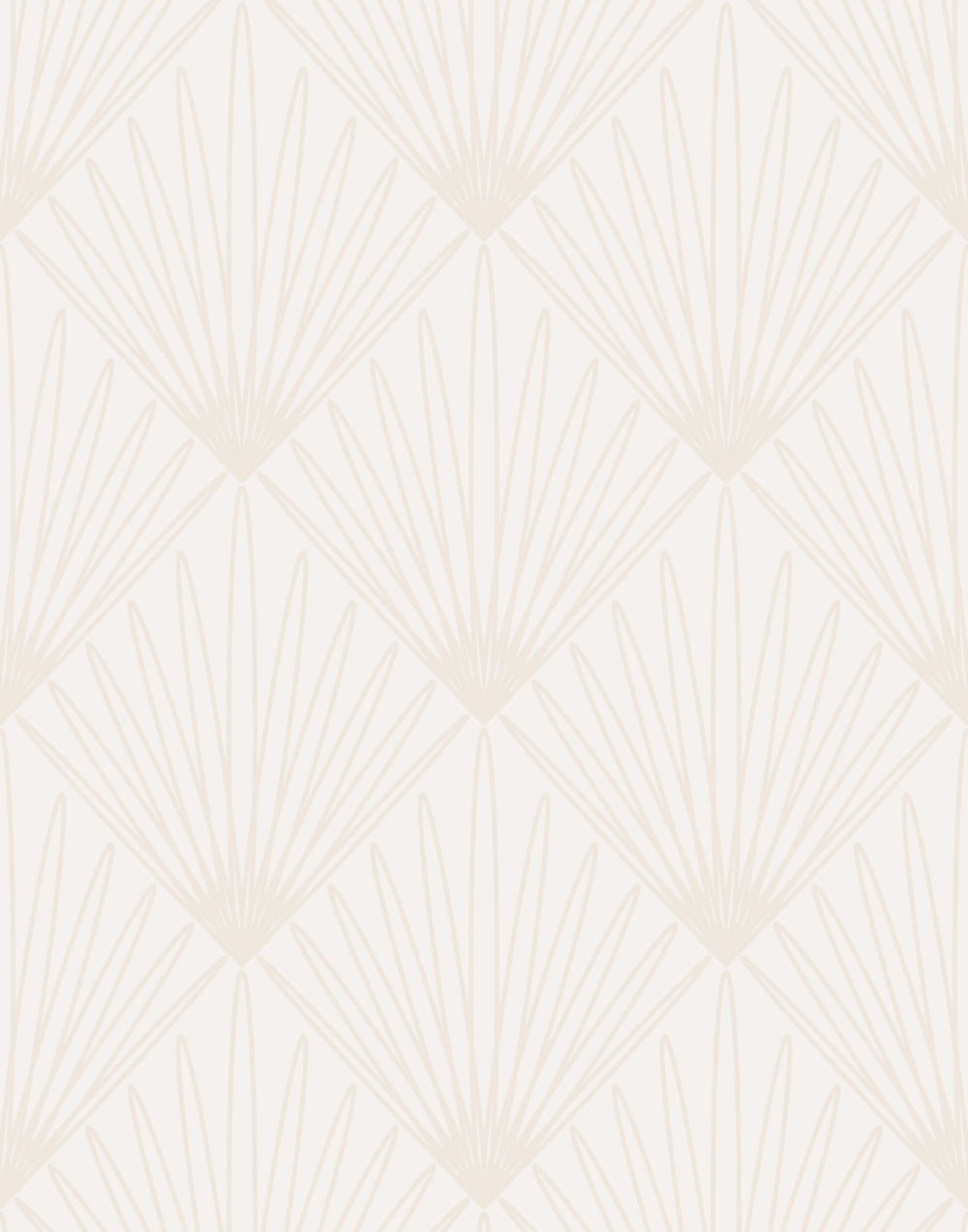 Patterned wallpaper with geometric design on a light background
