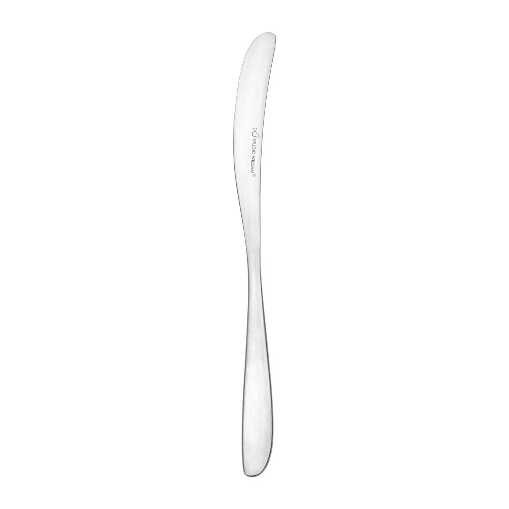 Studio William Olive Sation Silver knife on a white background