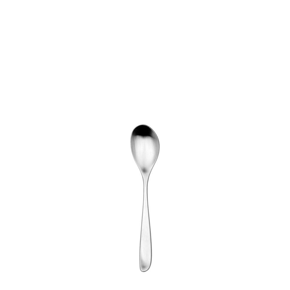 Studio William Satin silver tea spoon on a white background