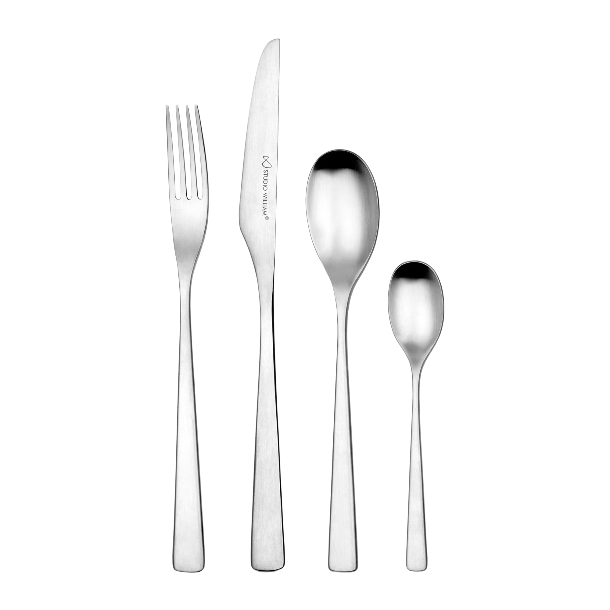 Tilia Satin Cutlery - 24, 42 or 56 Piece Sets