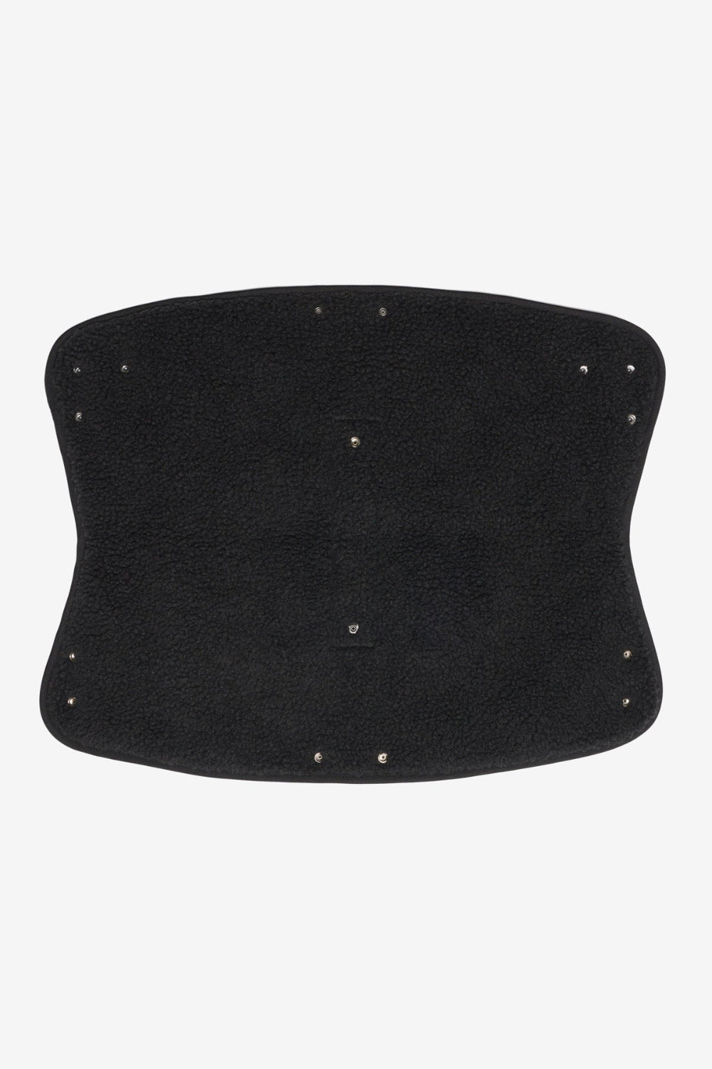 Tiba and Marl Black Quilted Buggy Handmuff flatlay