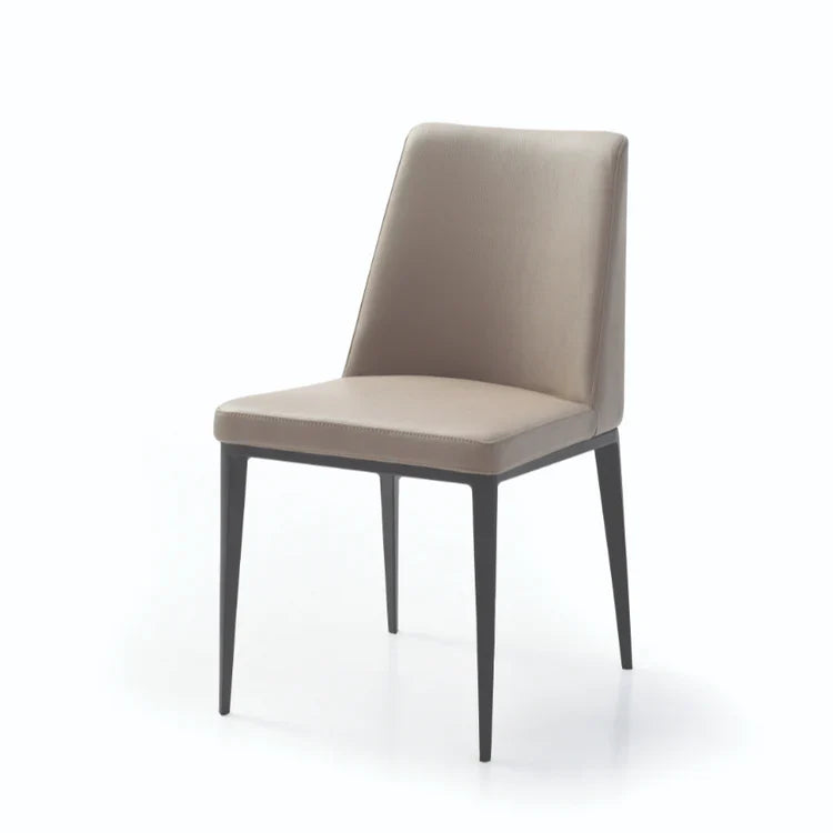 Tommy Franks Medici Dining Chair Sand coloured on a white background