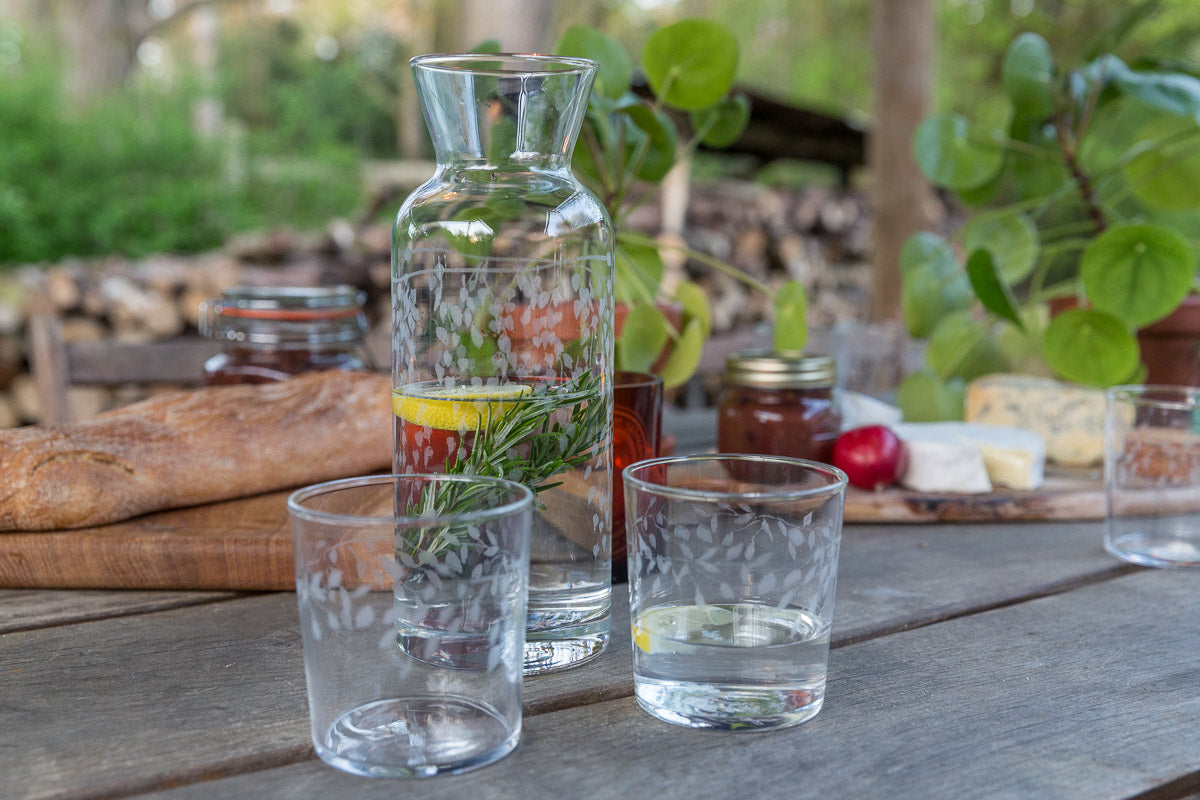 Silver Birch Carafe & 2 Tumbler Gift Set