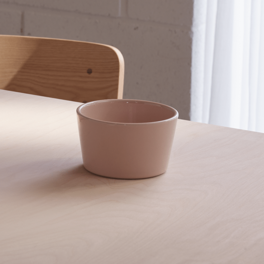 Aaron Probyn NEU breakfast bowls in Gloss Soft Pink