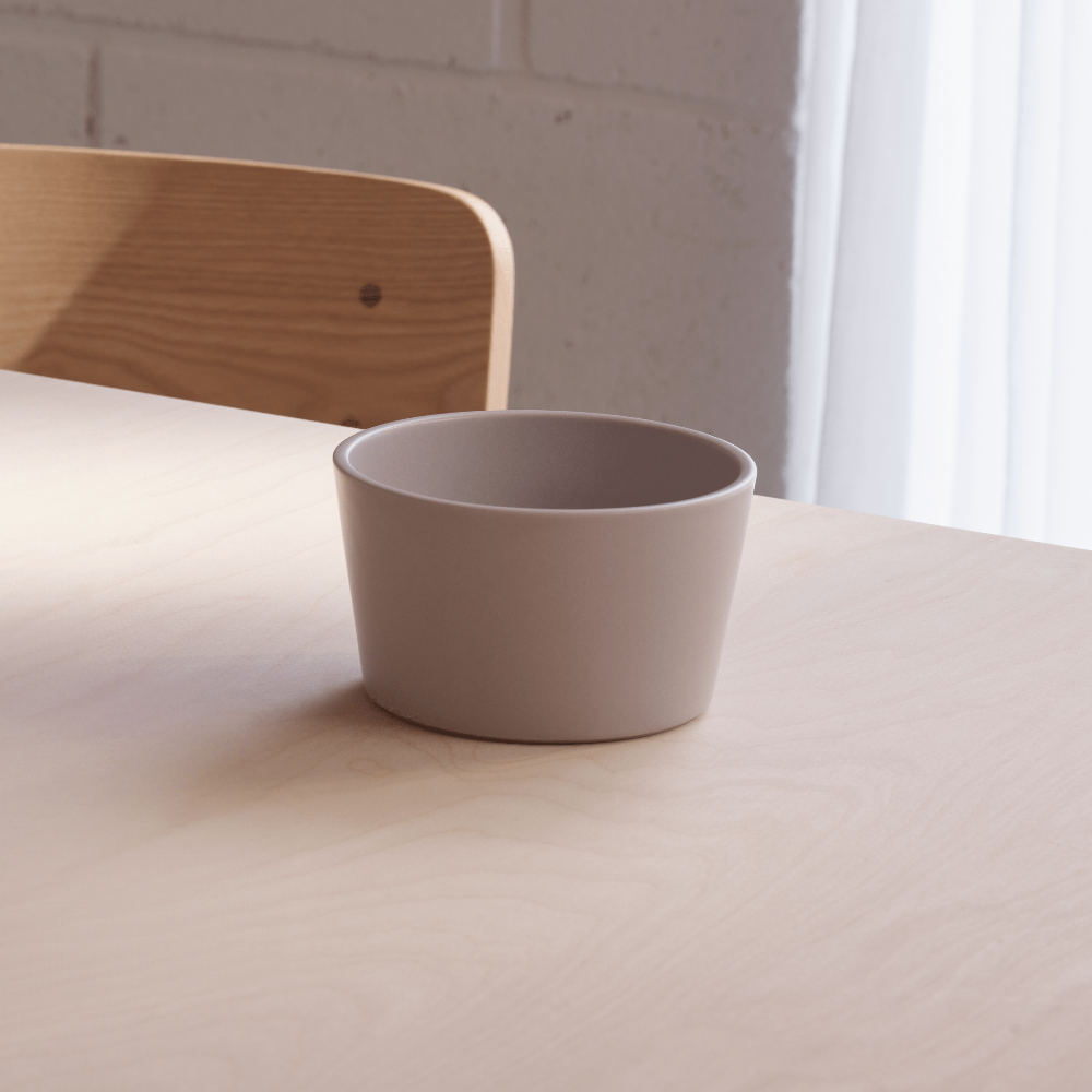 NEU stoneware cereal bowls by Aaron Probyn in Matt Mauve Grey