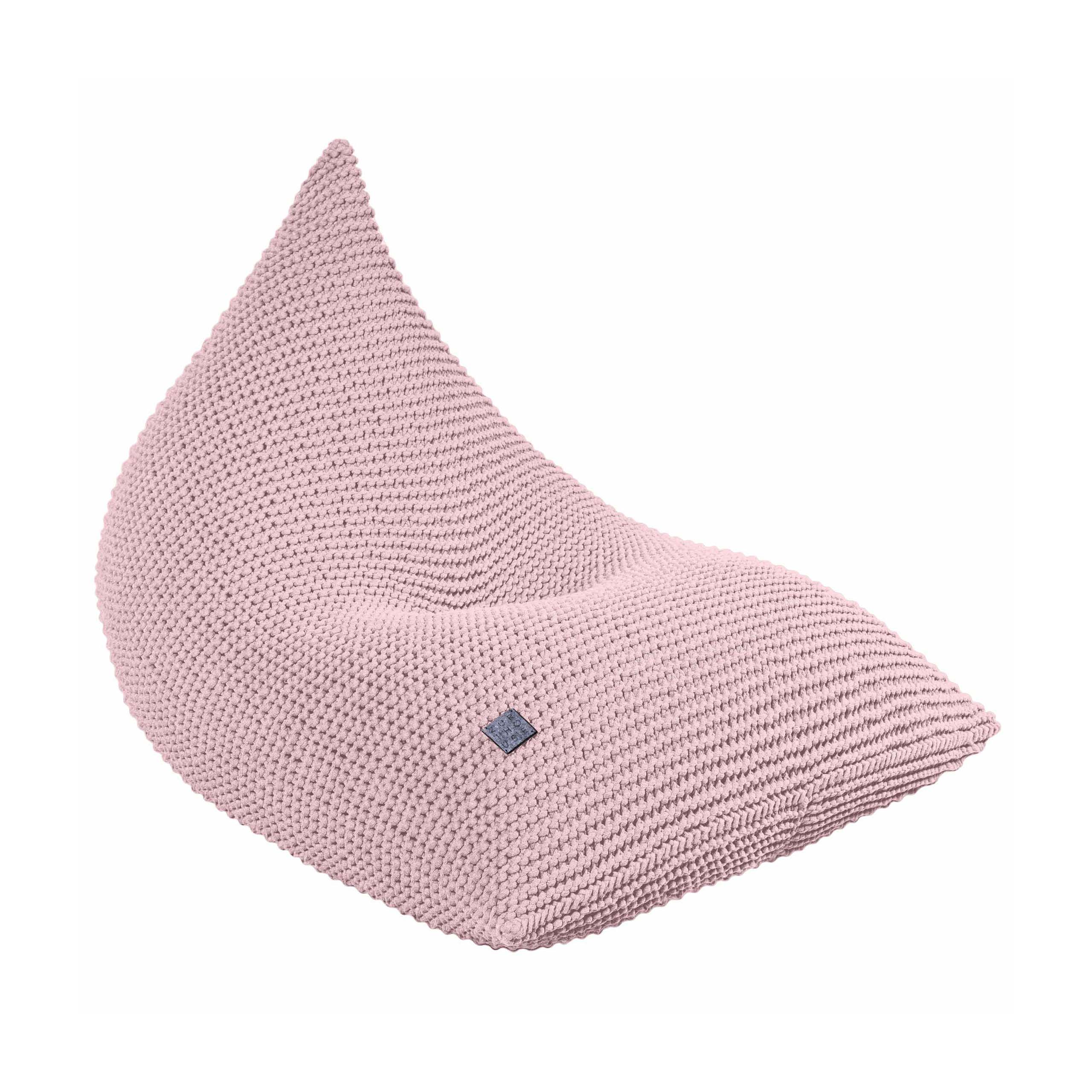 Knitted Bean Bag Kids - Powder Pink