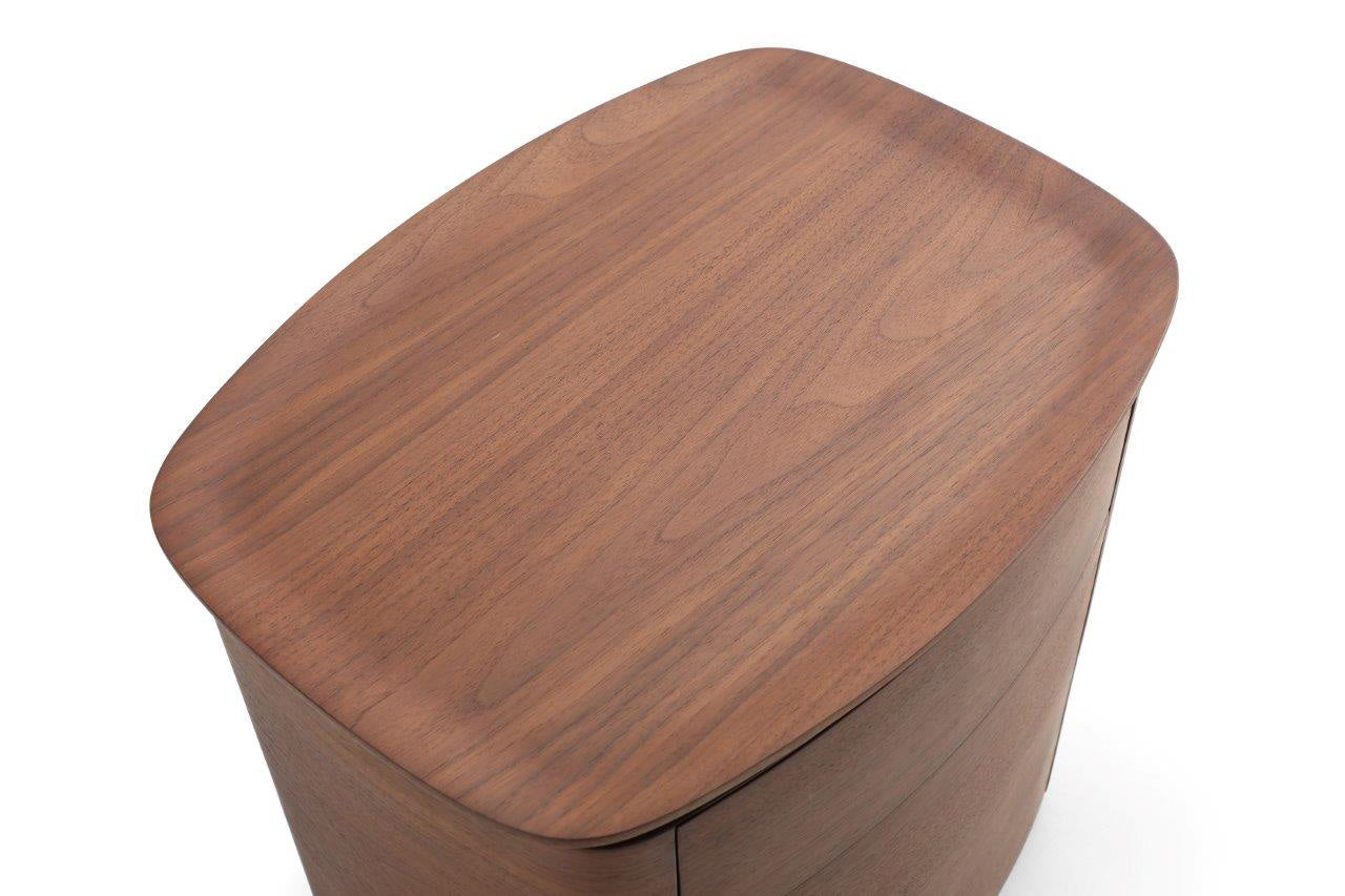 Walnut bedside table Tommy Franks at Mash + Mint