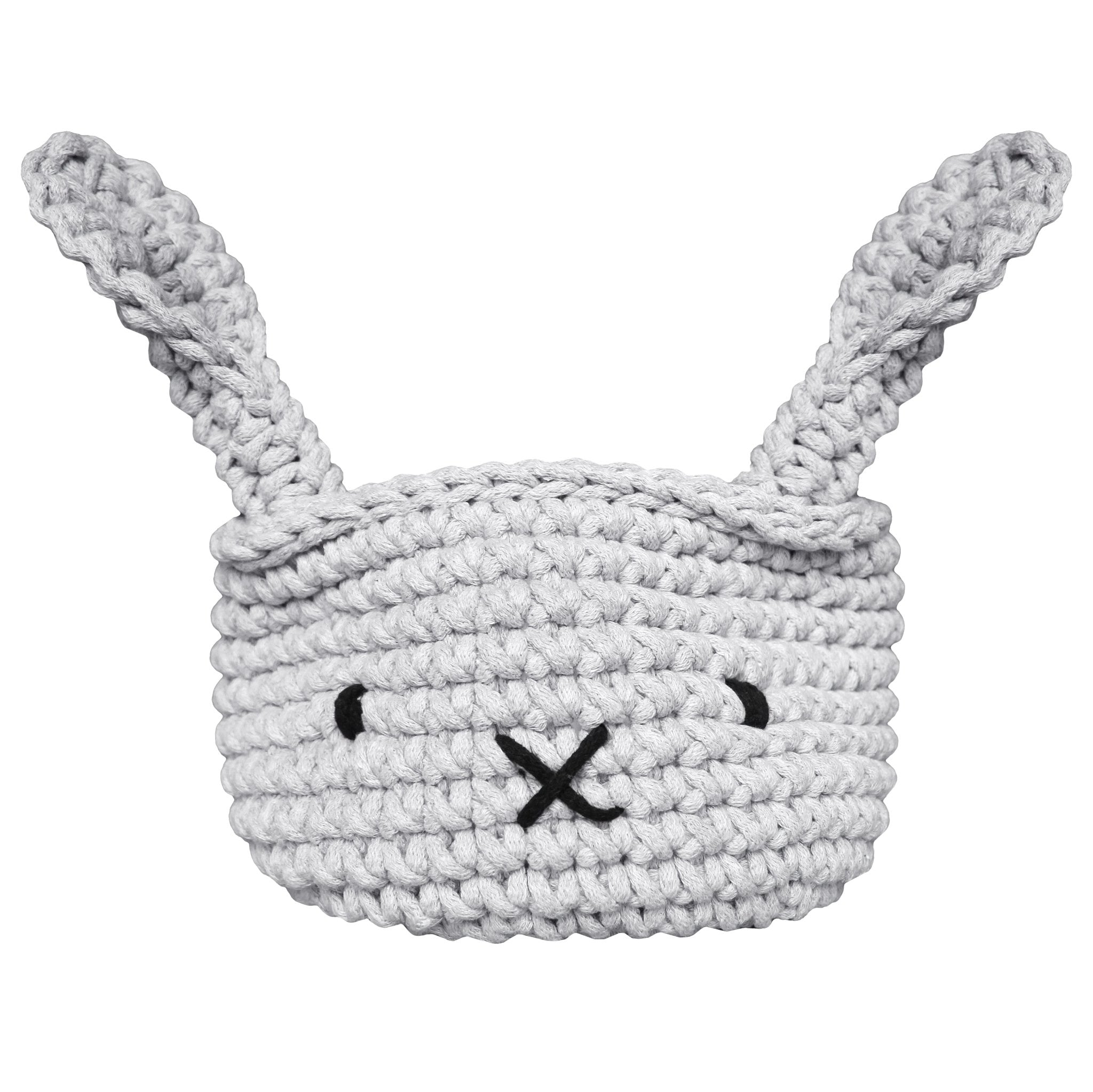 Bunny Basket - Light Grey