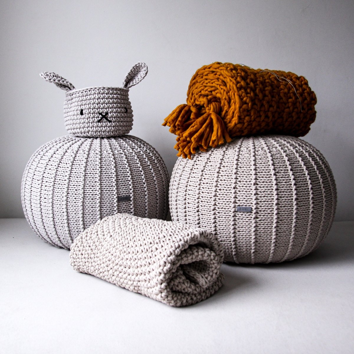 Bunny Basket - Oatmeal