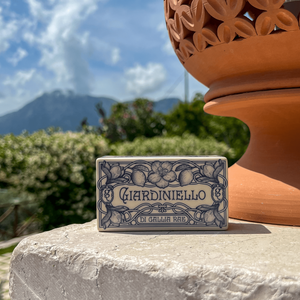 Handmade ceramic matchbox trinket box with sliding drawer by Gallia Rae
