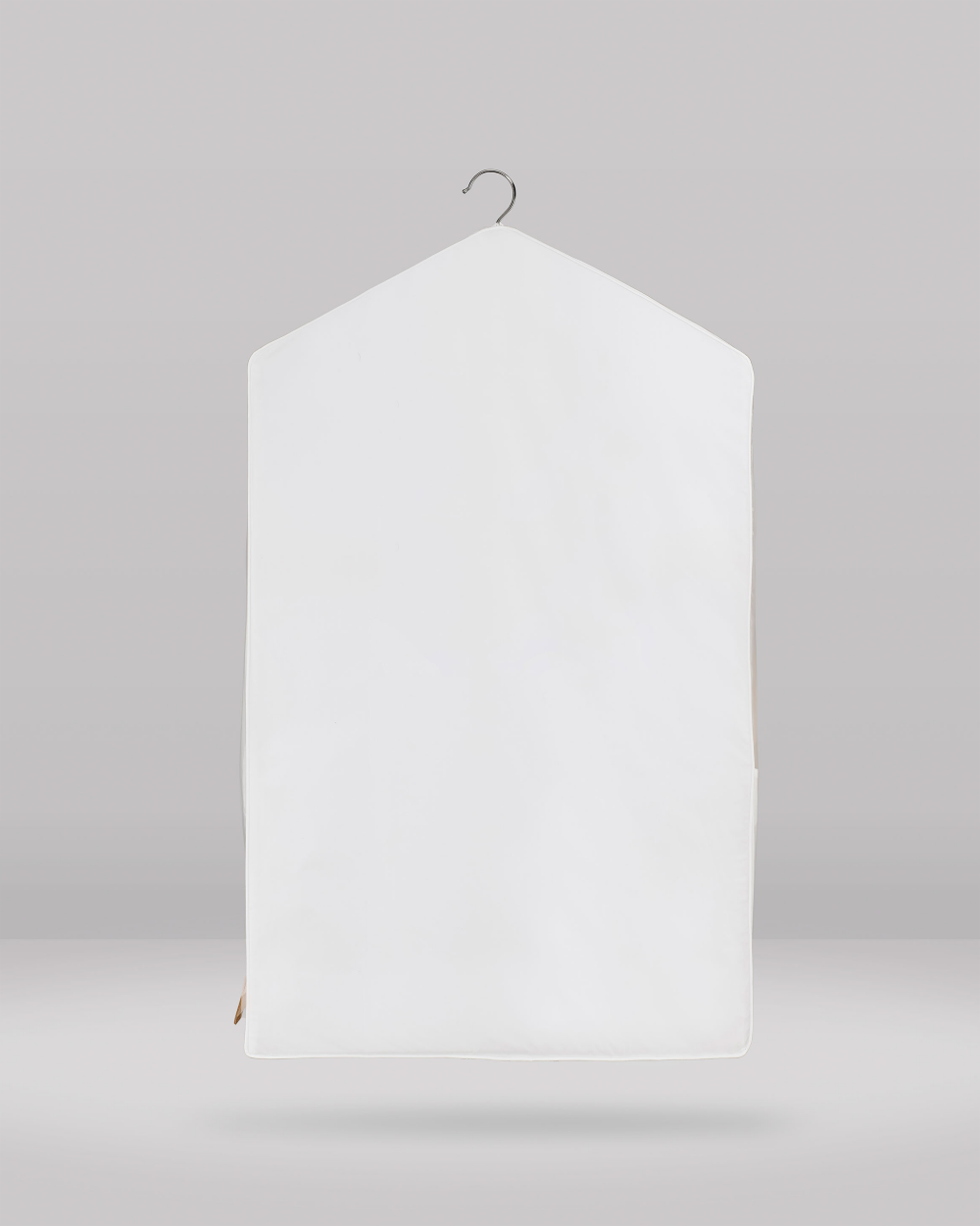 Luxury clothing protection cover in white