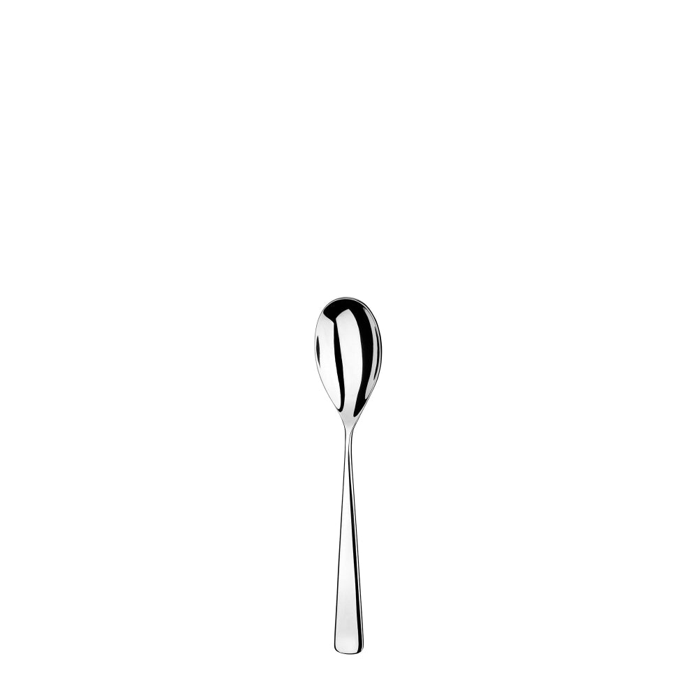 Karri mirror teaspoon on a white background