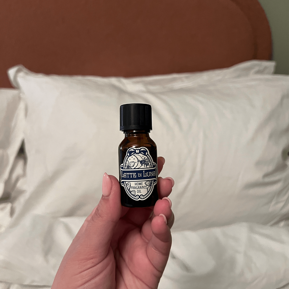 Latte di Luna calming home fragrance oil for bedrooms and restful evening routines