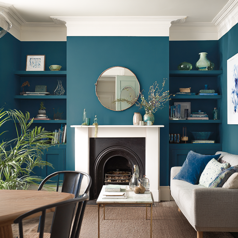 Little Knights Cerulean Isles azure blue paint colour