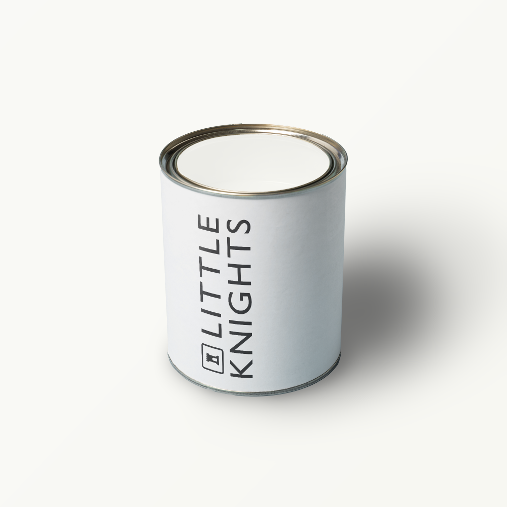 Little Knights Cotton Flower warm off white paint