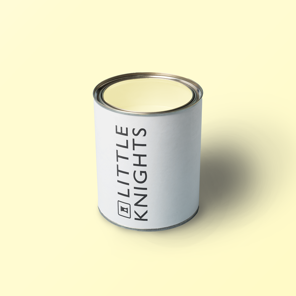 Little Knights Hazy Sunshine golden yellow paint