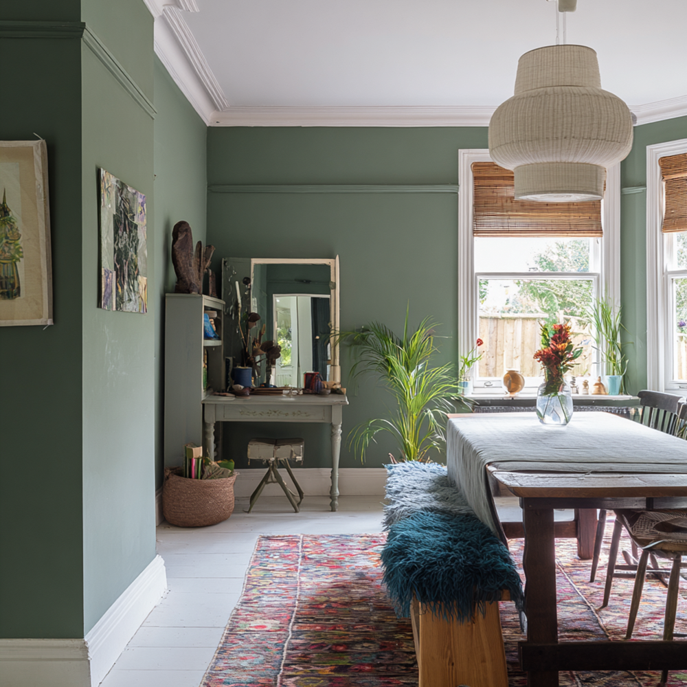 Little Knights Highland Green interior paint