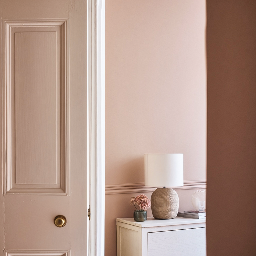 Little Knights Kitten's Paw elegant pink interior paint