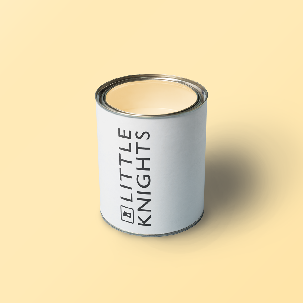 Little Knights Mandolin warm yellow orange paint