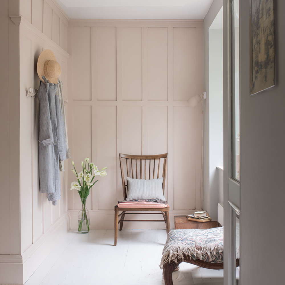 Little Knights Mink muted grey pink paint colour