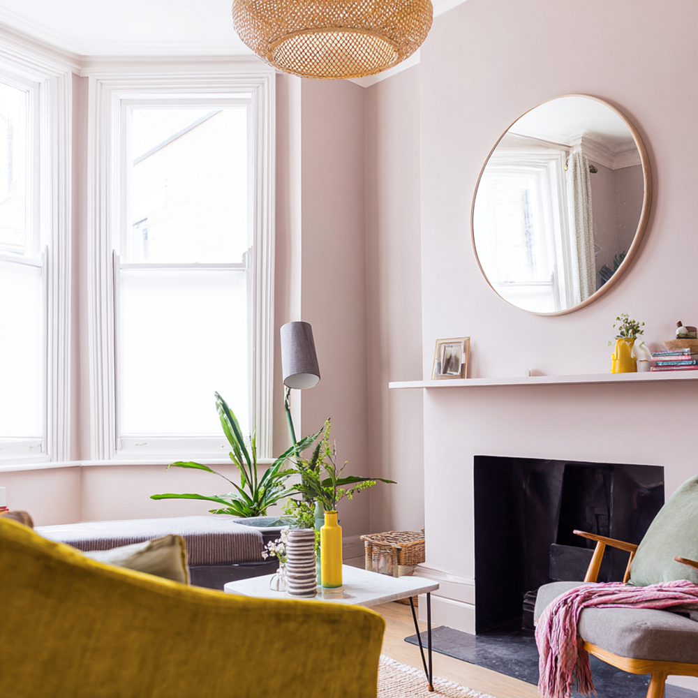 Little Knights Old Rose muted pink interior paint