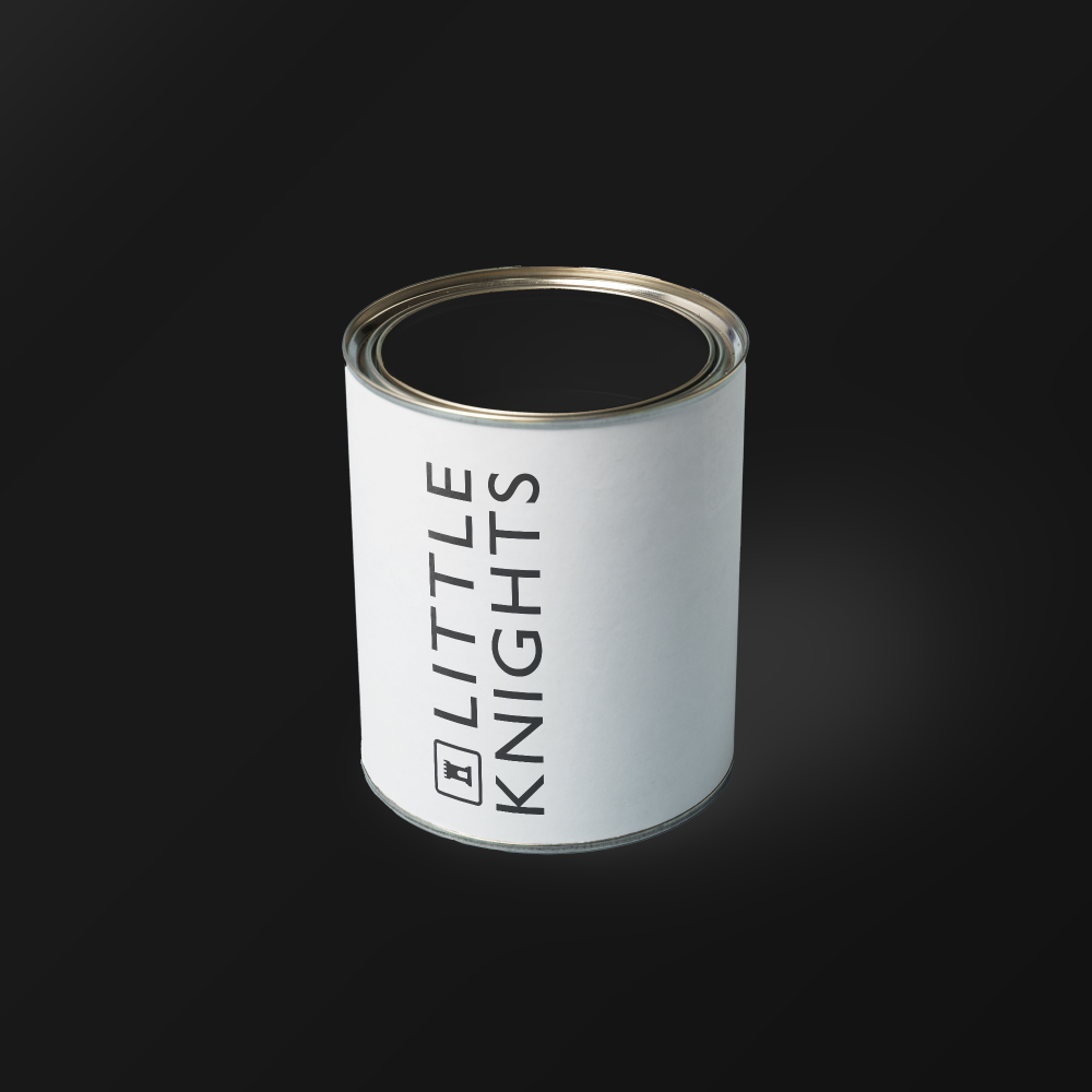 Little Knights Onyx pitch black paint