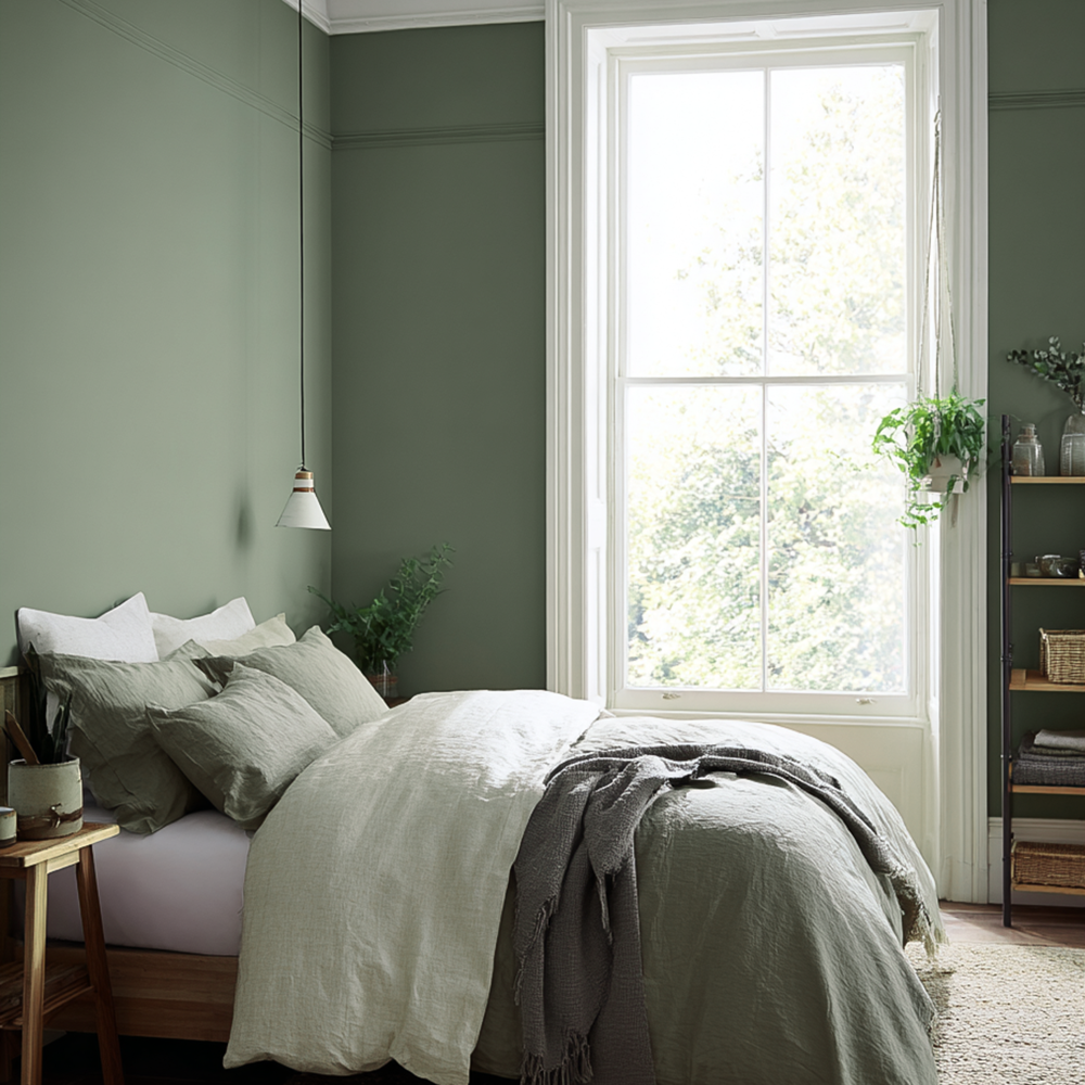 Little Knights Sage green paint with soft grey undertones