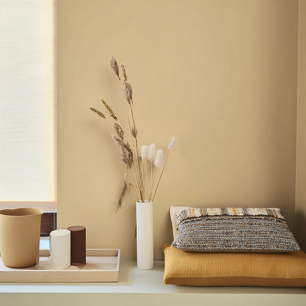 Little Knights Sandcastle warm brown interior paint
