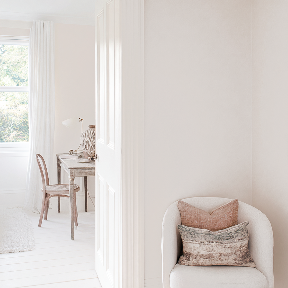 Little Knights Soft Blush warm neutral interior paint