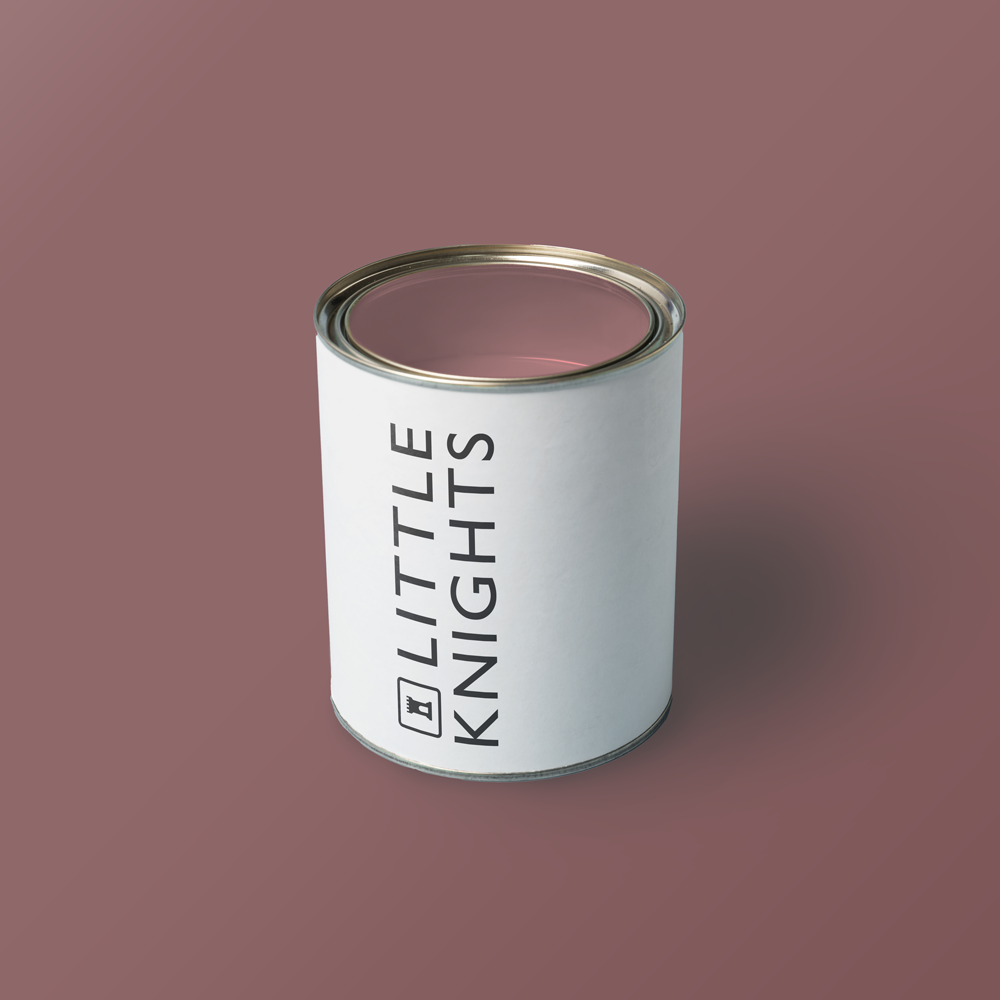 Little Knights Spiced Wine burgundy purple paint