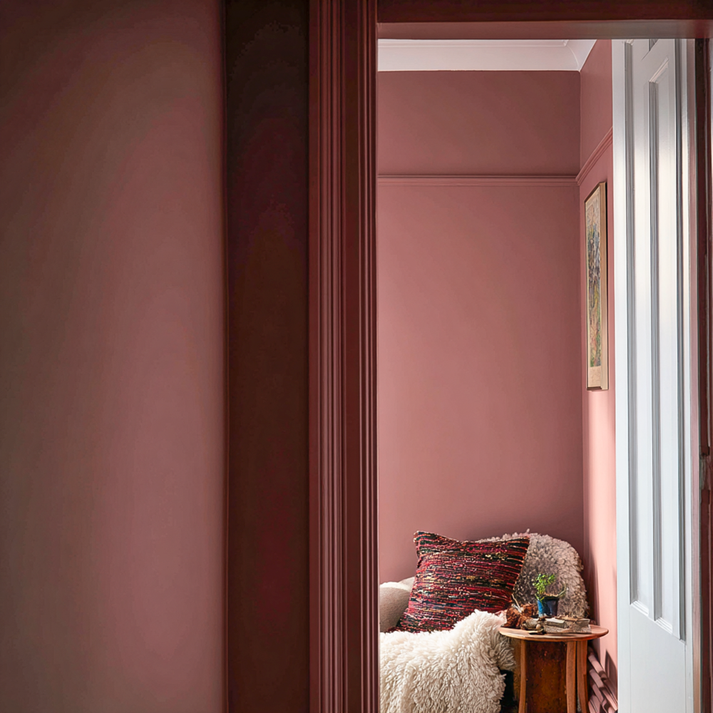 Little Knights Suffolk Pink heritage pink interior paint