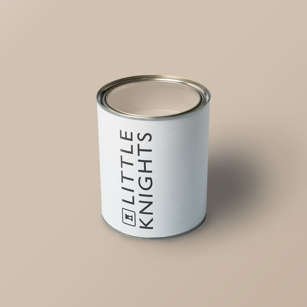 Little Knights Woodgrain warm brown paint