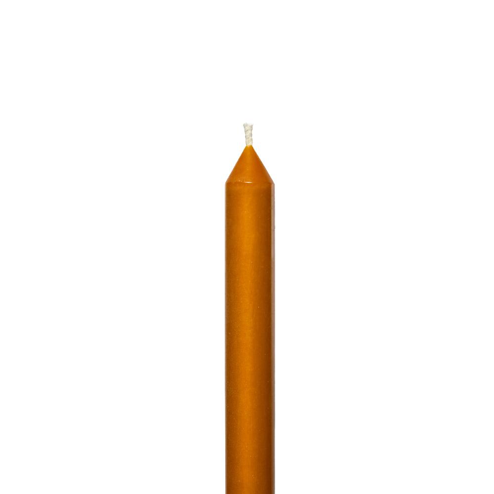 candle wick tumeric colour metre candle