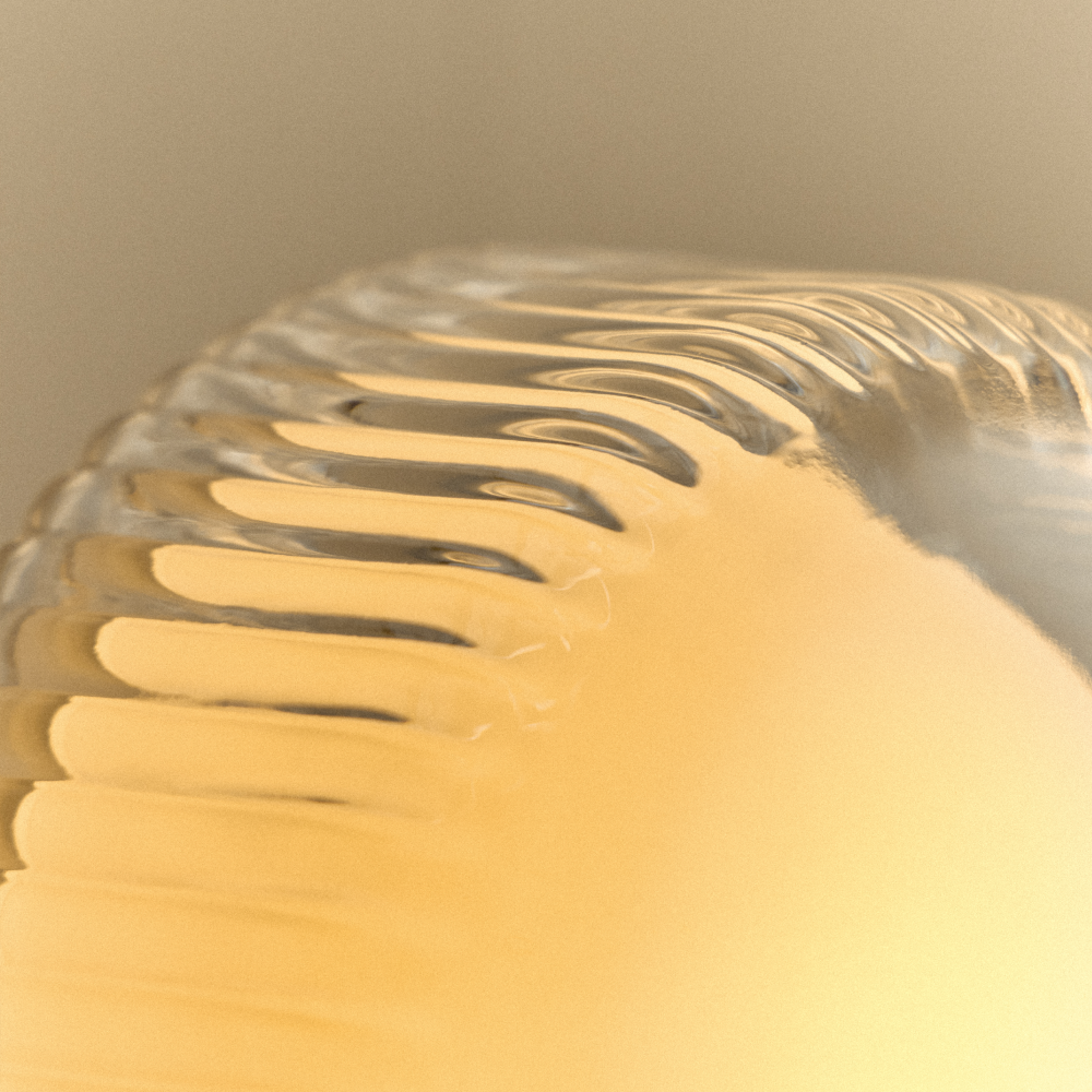 Tala Firth Wall Light made with recycled borosilicate glass