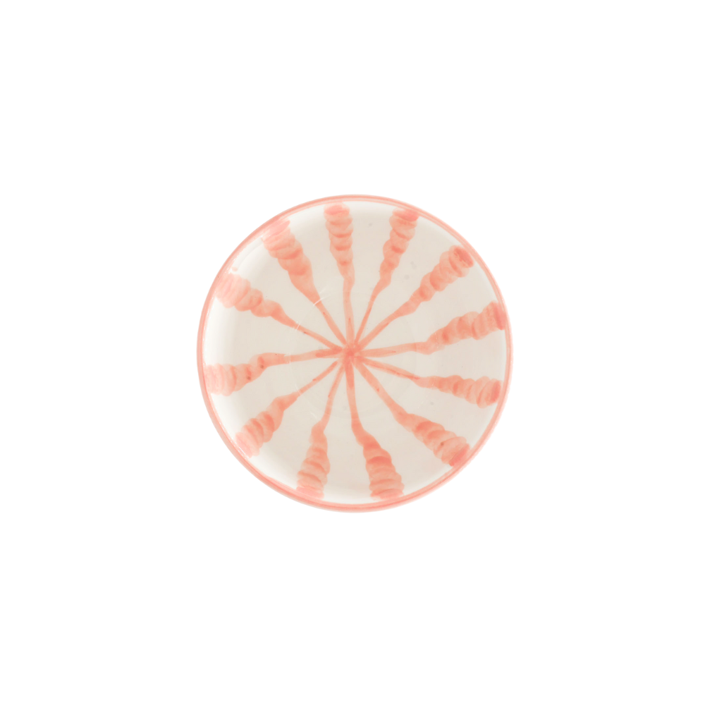 Woven Rosa handmade Blush ceramic breakfast bowl